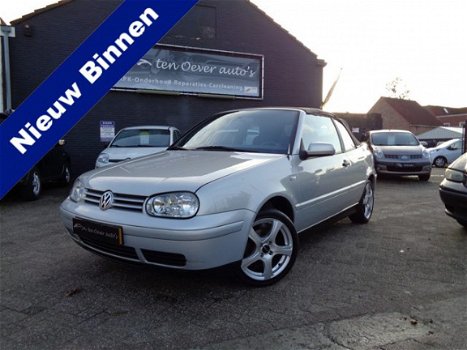 Volkswagen Golf Cabriolet - 1.8 TRENDLINE / * INRUILKOOPJE * / ELEK RMN / C.VERGRENDELING / LM VLG / - 1