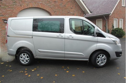 Ford Transit Custom - 2.2 TDCI 155 PK L1H1 Limited ENK\CAB | 2x schuifdeur | voorruit verwarming | c - 1