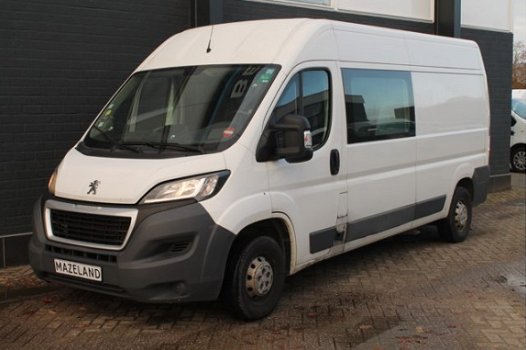 Peugeot Boxer - 333 2.2 HDI L3H2 Dubbel Cabine - Airco - Cruise - € 12.900, - Ex - 1