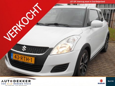 Suzuki Swift - 1.2 Comfort Sportlook leer Locatie Oud-Beijerland - 1