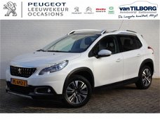 Peugeot 2008 - 1.2 PureTech Allure SUV Navi | Pano dak | A. camera | Trekhaak | Getint glas | M. arm