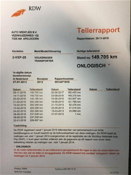 Volkswagen Transporter - 2.0 TDI AUT 132KW L2 - 1