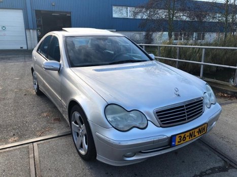 Mercedes-Benz C-klasse - 200 CDI Avantgarde Automaat Open dak LM velgen APK NAP - 1