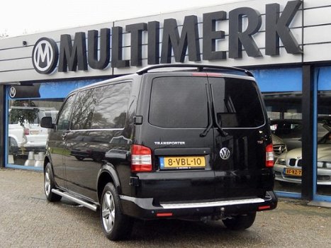 Volkswagen Transporter - 2.5 TDI 130PK LANG LUXE DUBBELE CABINE, LEDER, AIRCO, LICHTMETALEN VELGEN - 1