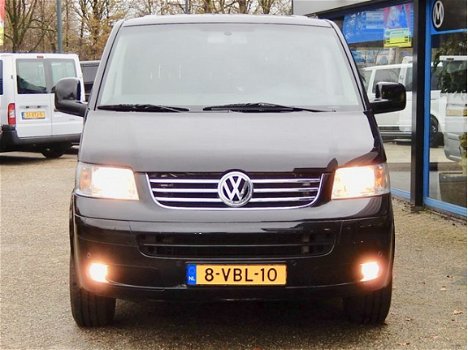 Volkswagen Transporter - 2.5 TDI 130PK LANG LUXE DUBBELE CABINE, LEDER, AIRCO, LICHTMETALEN VELGEN - 1