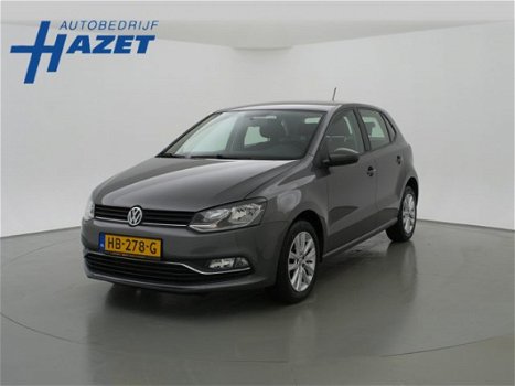 Volkswagen Polo - 1.0 BM 5-DEURS + BLUETOOTH AUDIO / L.M. VELGEN / AIRCO / CRUISE - 1