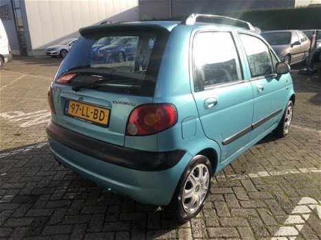 Daewoo Matiz - 1.0 Class 5-deurs Stuurbekrachtiging elektrische ramen+spiegels cd- speler 44 dzkm na - 1