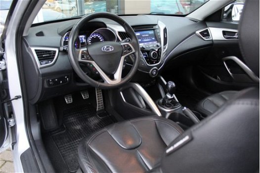 Hyundai Veloster - 1.6 GDI i-Catcher | Leer | Schuif kanteldak | Clima - 1