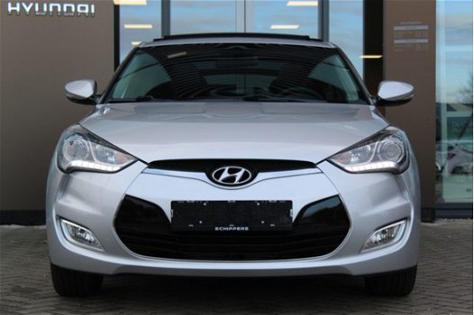 Hyundai Veloster - 1.6 GDI i-Catcher | Leer | Schuif kanteldak | Clima - 1