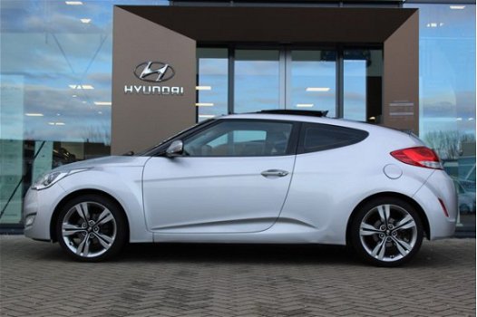 Hyundai Veloster - 1.6 GDI i-Catcher | Leer | Schuif kanteldak | Clima - 1