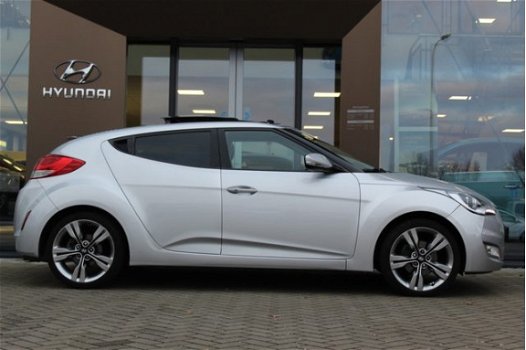 Hyundai Veloster - 1.6 GDI i-Catcher | Leer | Schuif kanteldak | Clima - 1