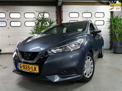 Nissan Micra - 1.0L Visia+ // 22.111km// Botswaarschuwing// apk 2022 // garantie - 1