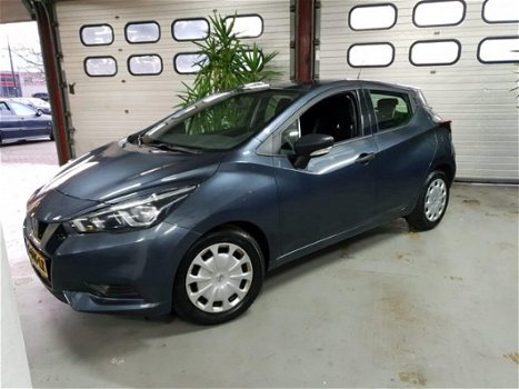 Nissan Micra - 1.0L Visia+ // 22.111km// Botswaarschuwing// apk 2022 // garantie - 1