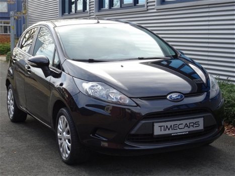 Ford Fiesta - 1.25 5-Deurs Zwart Airco Topstaat 2de Eigenr - 1