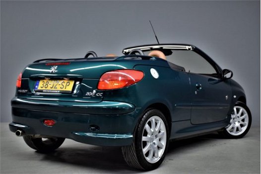 Peugeot 206 CC - 2.0i 16V 136pk Roland Garros Youngtimer Leer/Clima/2deEigenaar/Lmw/130dkm NAP - 1