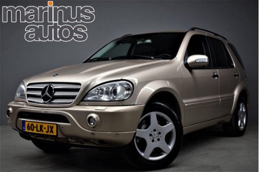 Mercedes-Benz M-klasse - 55 AMG 347pk Automaat Youngtimer Leer/Navi/DVD/T.haak/Xenon/198dkm NAP - 1