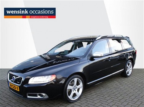 Volvo V70 - 2.0T R-Edition Automaat lichtmetaal leer navi cruise control climate control stoelverwar - 1