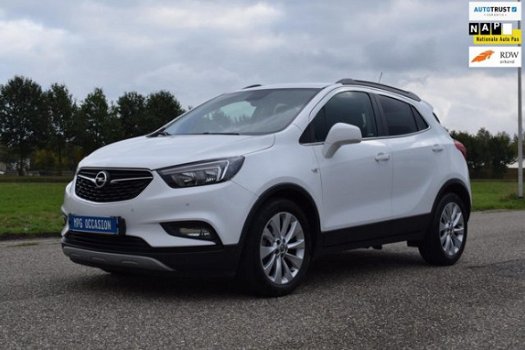 Opel Mokka X - 1.4 Turbo Black Edition Navi, Clima, R-Cam, Cruise, Stoelvw, Stuurvw, PDC - 1