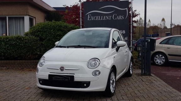 Fiat 500 - 1.2 Lounge Airco/Leder/Electr.Ramen/Nw.APK/87dkm - 1