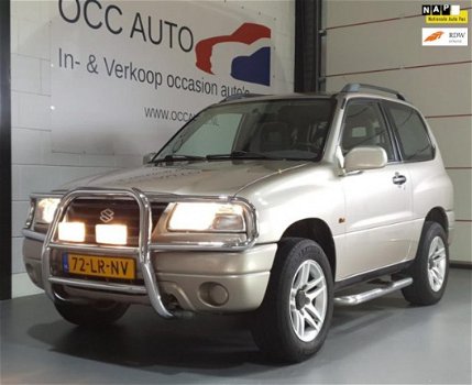 Suzuki Grand Vitara - 1.6 Metal Top 4X4 aanbieding nu €3495, - 1