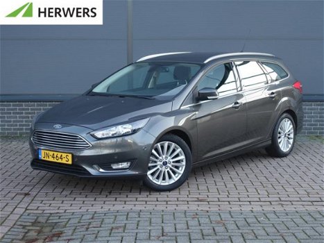 Ford Focus Wagon - 1.5 Titanium Navigatie / Trekhaak (1500KG) - 1