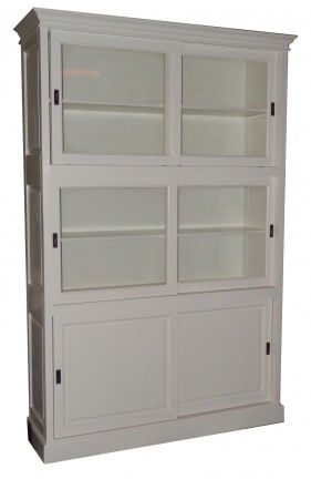Winkelkast Giesbeek wit - wit 160 x 50 x 240cm - nr. 1