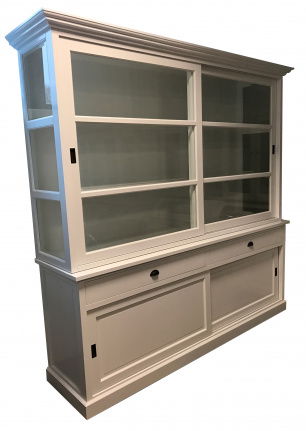 Winkelkast Heteren wit - wit 235 x 60/55 x 230cm - nr. 1
