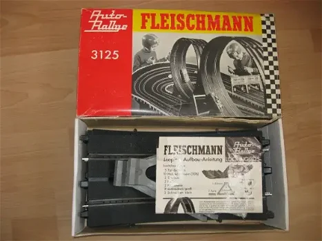UITVERKOCHT Fleischmann racebaan looping in ovp (geel.) 3125 - 0