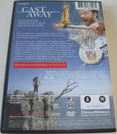 Dvd *** CAST AWAY *** Een onvergetelijke overlevingstocht - Afbeelding 2