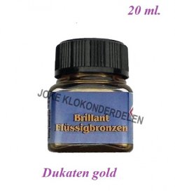 === Dukaten gold = 20 ml. = nieuw === 41311