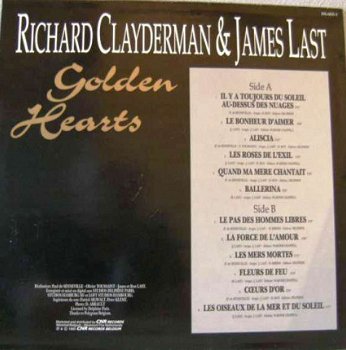 LP Richard Clayderman & James Last - Golden Hearts - 2