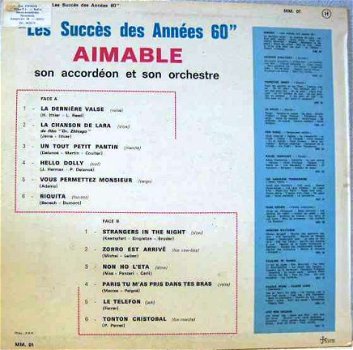 LP Aimable Son Accordéon Et Son Orchestre - succes annees 60 - 2