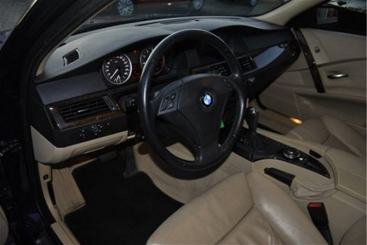 BMW 5-serie - 530i High Executive leer, automaat, cruise, elek. stoelen, navi, xenon - 1