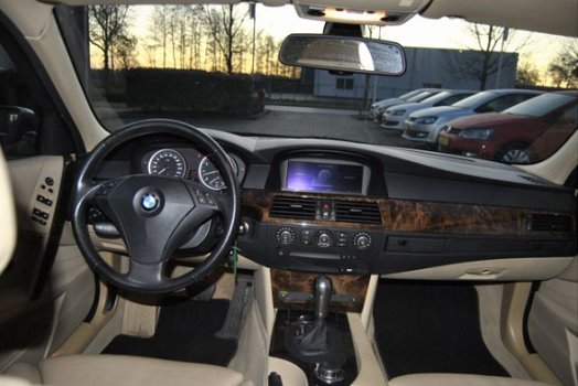 BMW 5-serie - 530i High Executive leer, automaat, cruise, elek. stoelen, navi, xenon - 1