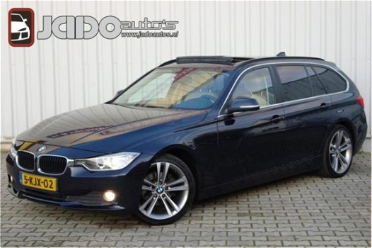 BMW 3-serie Touring - 320d High Executive Leer-panoramadak-navigatie-pdc - 1