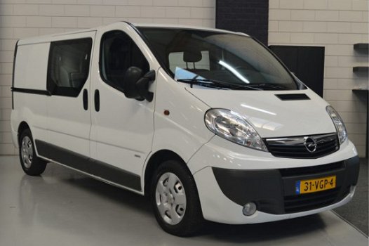 Opel Vivaro - 2.5 CDTI L2H1 DC // DUBBELE CABINE // AIRCO // MARGE // CRUISE // - 1