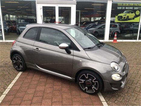 Fiat 500 - 0.9 TwinAir Turbo Sport 105 PK Navigatie, half leder, twotone velgen, middenarmsteun, 1e - 1