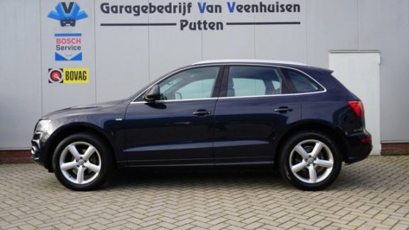 Audi Q5 - 2.0 TFSI 211pk Quattro 2x S-Line B&O Leder Xenon Navi 19inch LM 139285km *NL auto - 1