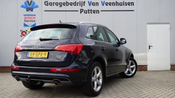 Audi Q5 - 2.0 TFSI 211pk Quattro 2x S-Line B&O Leder Xenon Navi 19inch LM 139285km *NL auto - 1