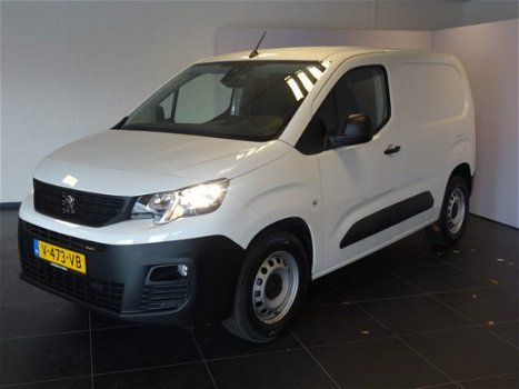 Peugeot Partner - 1.6 BlueHDI Grip | Ex. BTW Ex. BPM | Connect Navigatie | Achterdeuren met Ruit en - 1