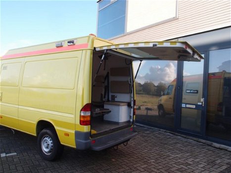 Mercedes-Benz Sprinter - 312 D lang/hoog 4x4 29.600km NIEUWSTAAT ex luchtmacht btw vrij awd standkac - 1