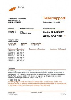 Opel Zafira Tourer - 2.0 CDTI Cosmo Nieuwe distributieriem navigatie trekhaak - 1