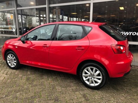 Seat Ibiza - 1.2 Style NAVI/CLIMA 2014 Rood 5drs 59dK - 1