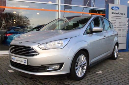 Ford C-Max - 1.5 150PK Titanium | Elektrische achterklep | Navigatie | Trekhaak | 1500KG Trekgewicht - 1