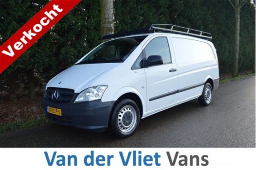 Mercedes-Benz Vito - 110 CDI 320 Lengte 2 Leaset 154 p/m 3 zits Airco Imperiaal Trekhaak - 1