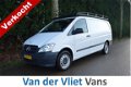 Mercedes-Benz Vito - 110 CDI 320 Lengte 2 Leaset 154 p/m 3 zits Airco Imperiaal Trekhaak - 1 - Thumbnail