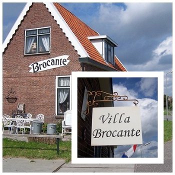 Brocante suikerpot met kleine bloementjes - 8