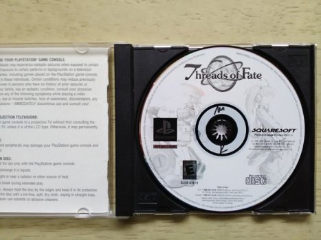 Playstation 1 ps1 rpg threads of fate ntsc - 2