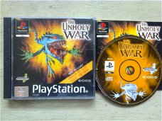 Playstation 1 ps1 the unholy war