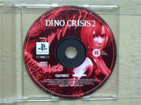 Playstation 1 ps1 Dino crisis 2 (disc only) - 1